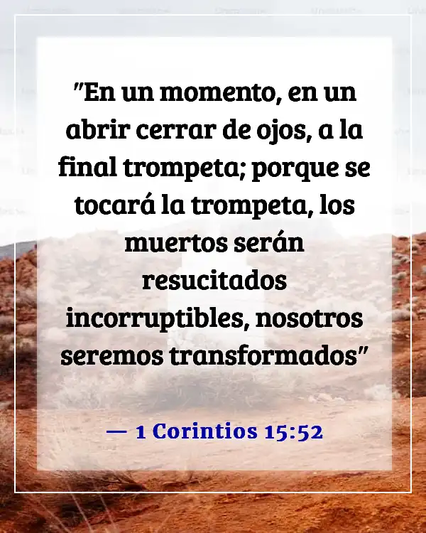 Versículos bíblicos sobre esperar el regreso de Jesús (1 Corintios 15:52)