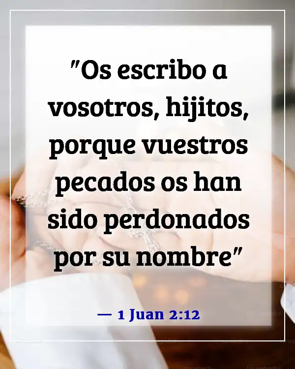 Versículos de la Biblia sobre los niños que van al cielo (1 Juan 2:12)