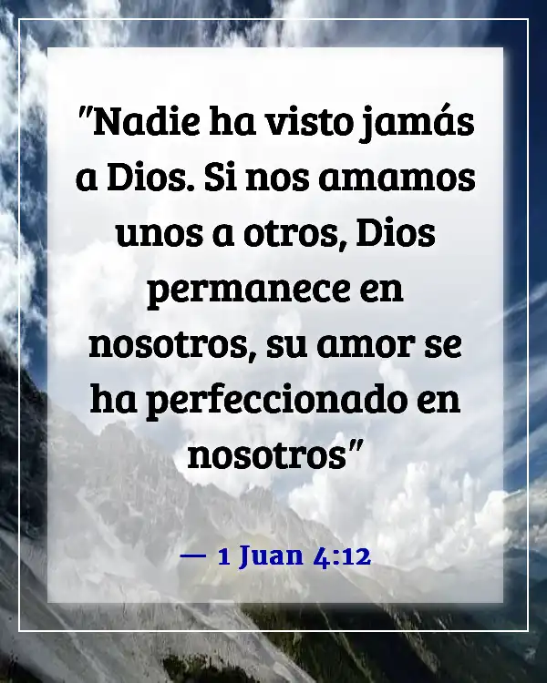 Versículos de la Biblia sobre el esposo como líder espiritual (1 Juan 4:12)
