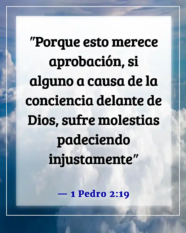 Versículo de la Biblia sobre estar agradecido por las pruebas (1 Pedro 2:19)