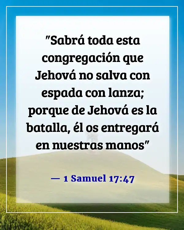 Sé un guerrero, no un preocupado (1 Samuel 17:47)