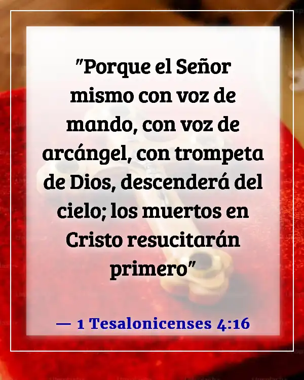 Versículos bíblicos sobre esperar el regreso de Jesús (1 Tesalonicenses 4:16)
