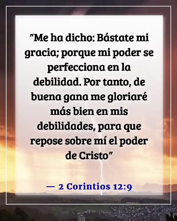 Versículos de la Biblia para sanación y fortaleza para un amigo (2 Corintios 12:9)