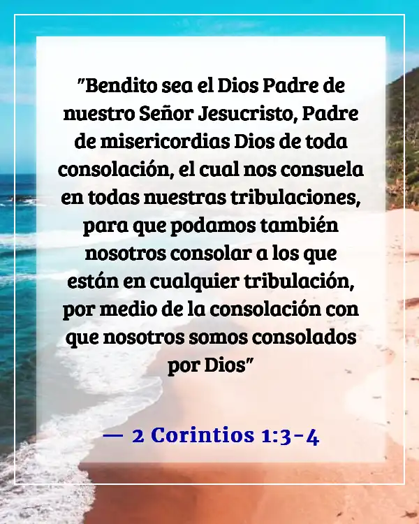 Versículos de la Biblia para consuelo y aliento (2 Corintios 1:3-4)