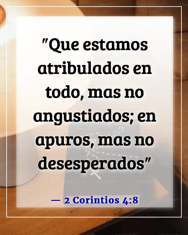 Sé un guerrero, no un preocupado (2 Corintios 4:8)