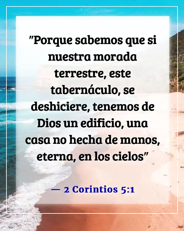 Versículos de la Biblia sobre el cielo y el infierno (2 Corintios 5:1)