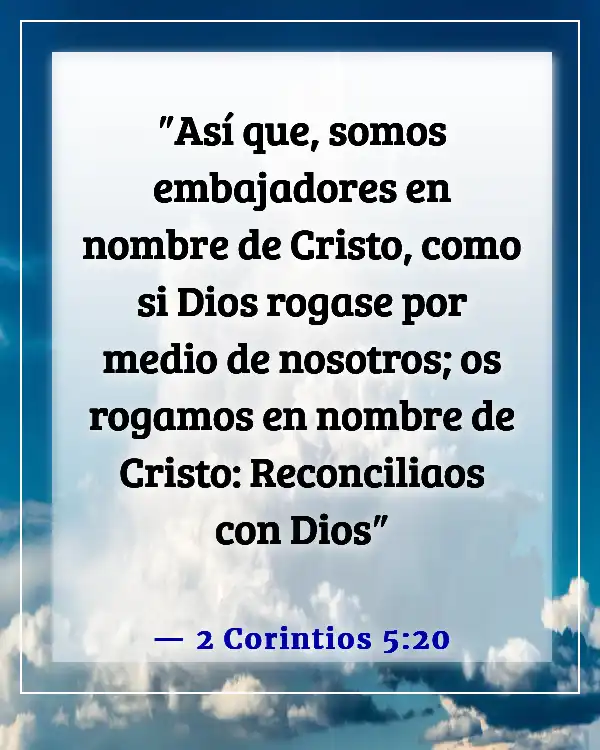 Versículo de la Biblia sobre el compromiso con el ministerio (2 Corintios 5:20)