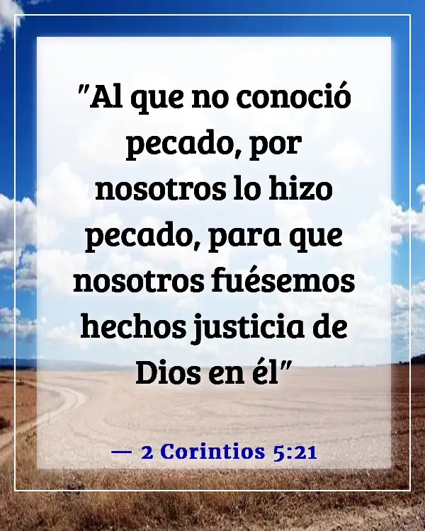 Versículo de la Biblia sobre la cruz (2 Corintios 5:21)