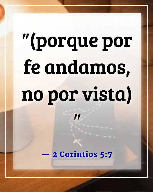 Versículos bíblicos para la exención religiosa (2 Corintios 5:7)