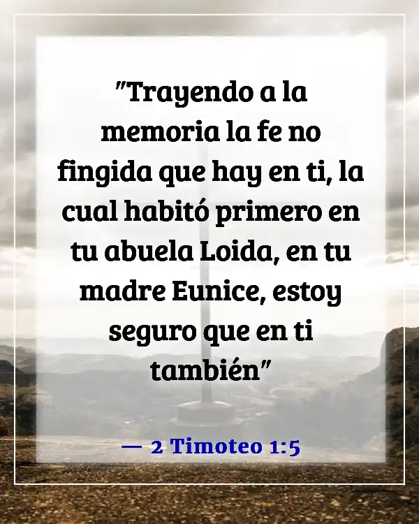 Versículos de la Biblia sobre el valor de una mujer (2 Timoteo 1:5)