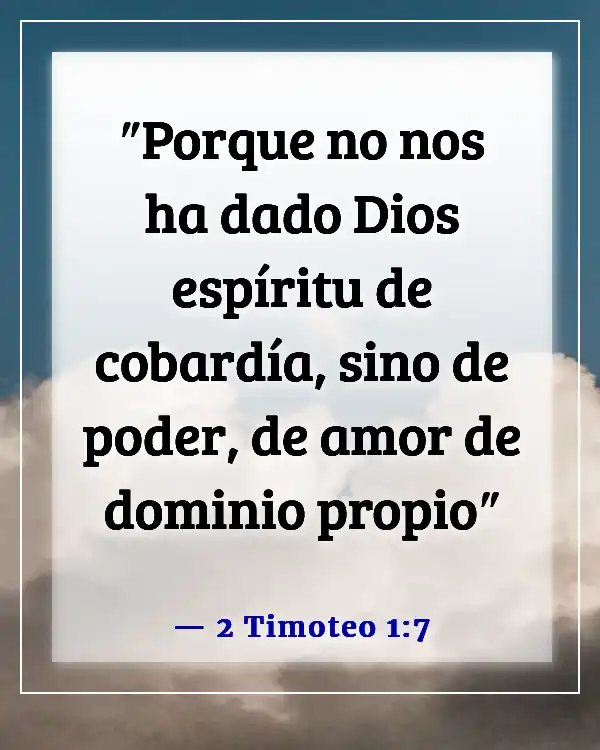 Versículos de la Biblia para sanación y fortaleza para un amigo (2 Timoteo 1:7)