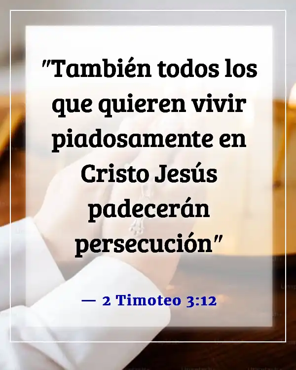 Versículo de la Biblia sobre estar agradecido por las pruebas (2 Timoteo 3:12)