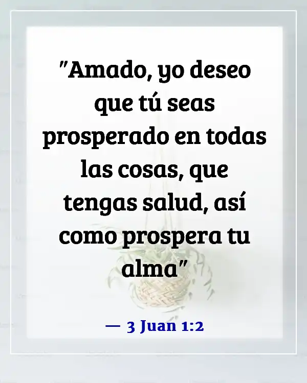 Versículos de la Biblia para sanación y fortaleza para un amigo (3 Juan 1:2)