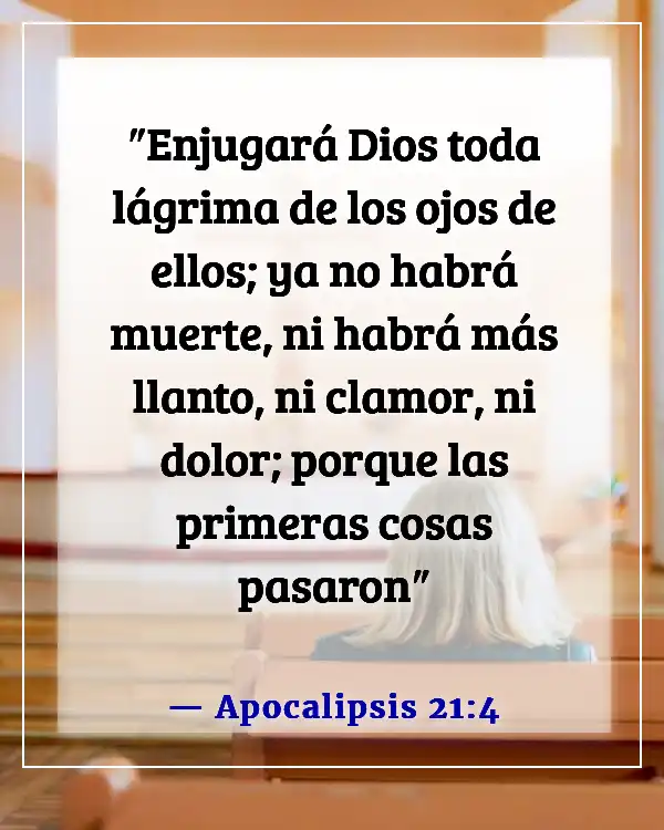 Versículos de la Biblia sobre los niños que van al cielo (Apocalipsis 21:4)