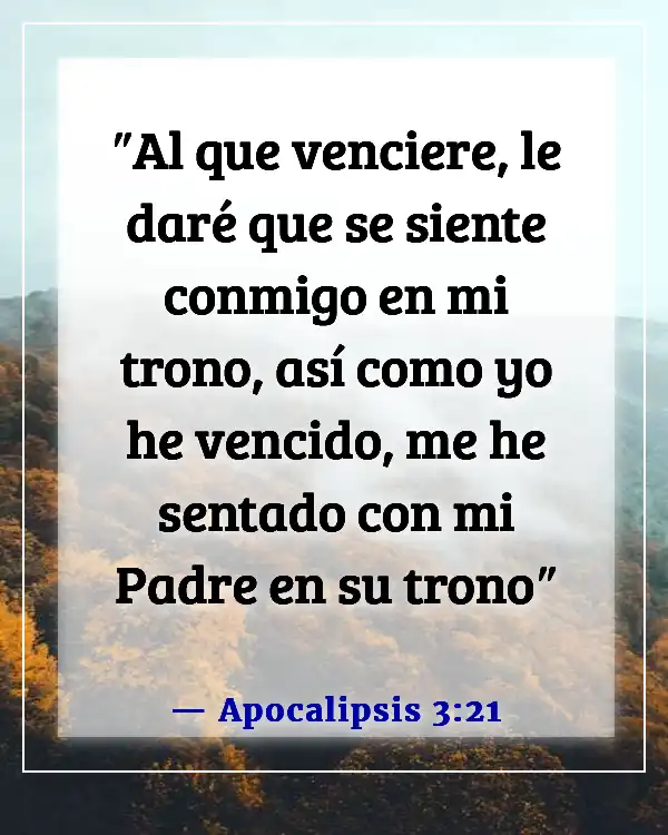Versículos de la Biblia sobre las recompensas en el cielo (Apocalipsis 3:21)