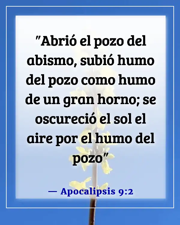 Versículos de la Biblia sobre el castigo en el infierno (Apocalipsis 9:2)