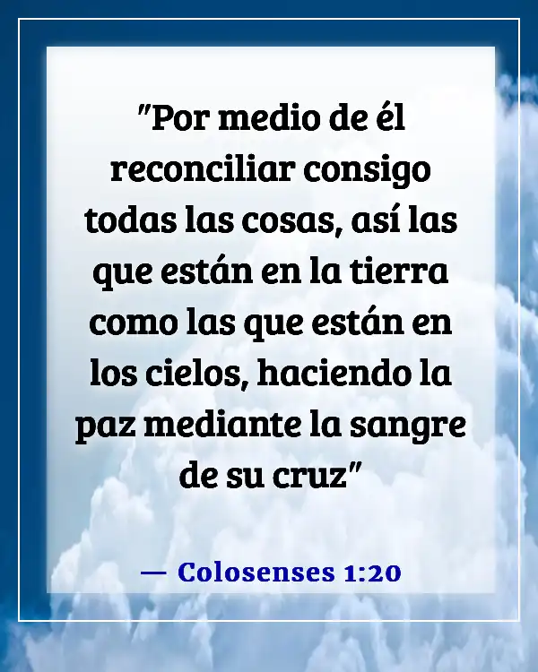 Versículo de la Biblia sobre la cruz (Colosenses 1:20)