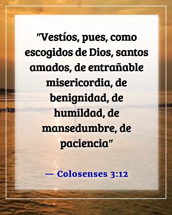 Versículos de la Biblia para una persona egoísta (Colosenses 3:12)