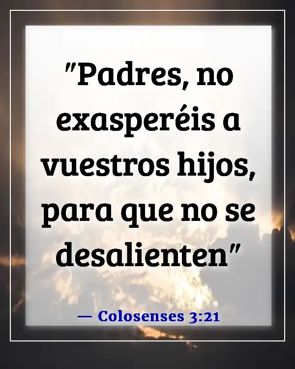 Versículos de la Biblia sobre los hijos son una bendición del Señor (Colosenses 3:21)