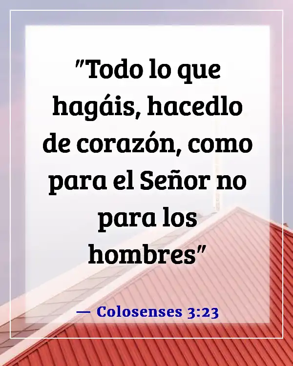 Versículos de la Biblia sobre dones y talentos (Colosenses 3:23)