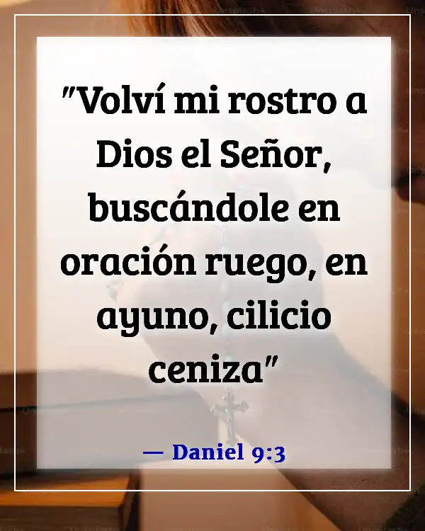 Versículos bíblicos para ayunar por un avance (Daniel 9:3)