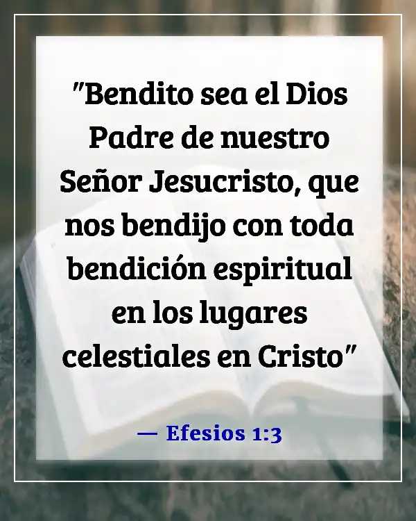 Versículo bíblico sobre maldiciones y bendiciones (Efesios 1:3)