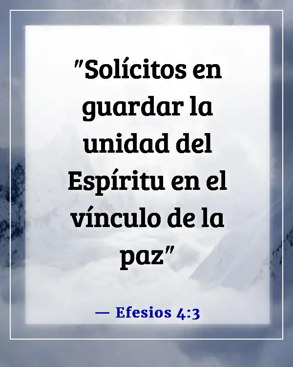 Versículos de la Biblia sobre el liderazgo en la iglesia (Efesios 4:3)