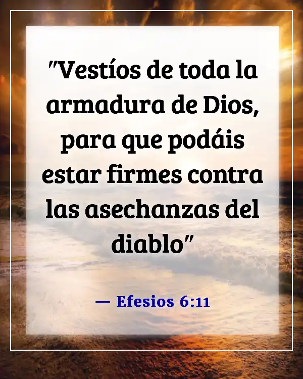 Versículos de la Biblia sobre guerreros (Efesios 6:11)