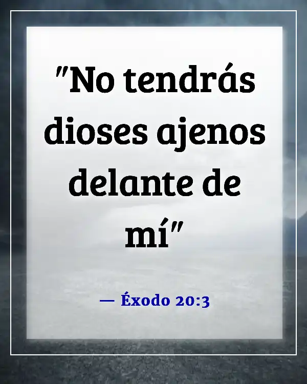 Versículos bíblicos para la exención religiosa (Éxodo 20:3)