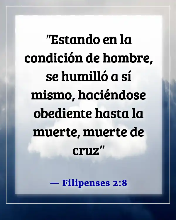 Versículo de la Biblia sobre la cruz (Filipenses 2:8)