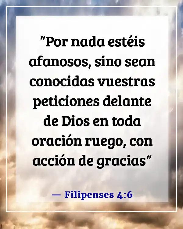 Versículos de la Biblia para orar por un compañero de vida (Filipenses 4:6)