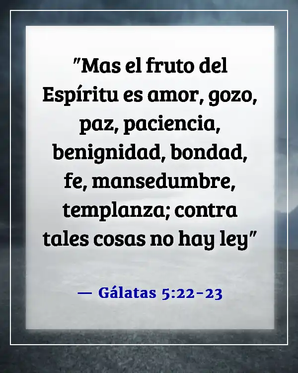 Versículos de la Biblia para adolescentes rebeldes (Gálatas 5:22-23)