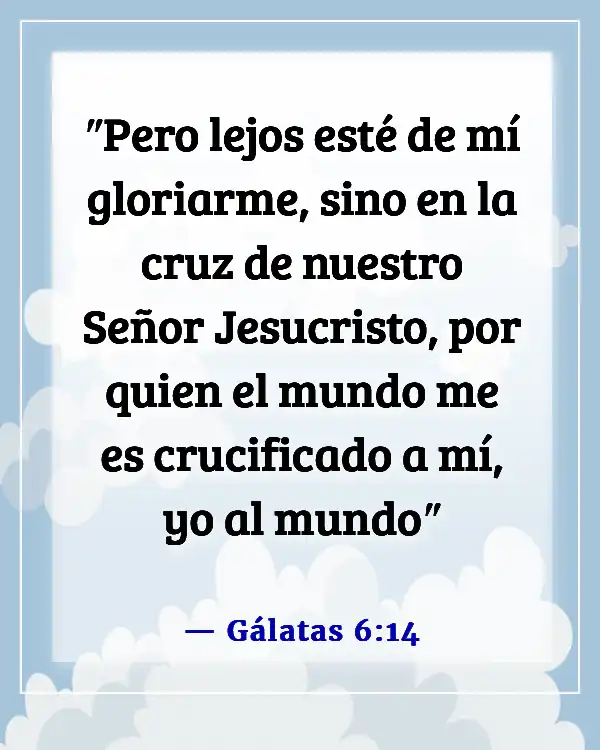 Versículo de la Biblia sobre la cruz (Gálatas 6:14)