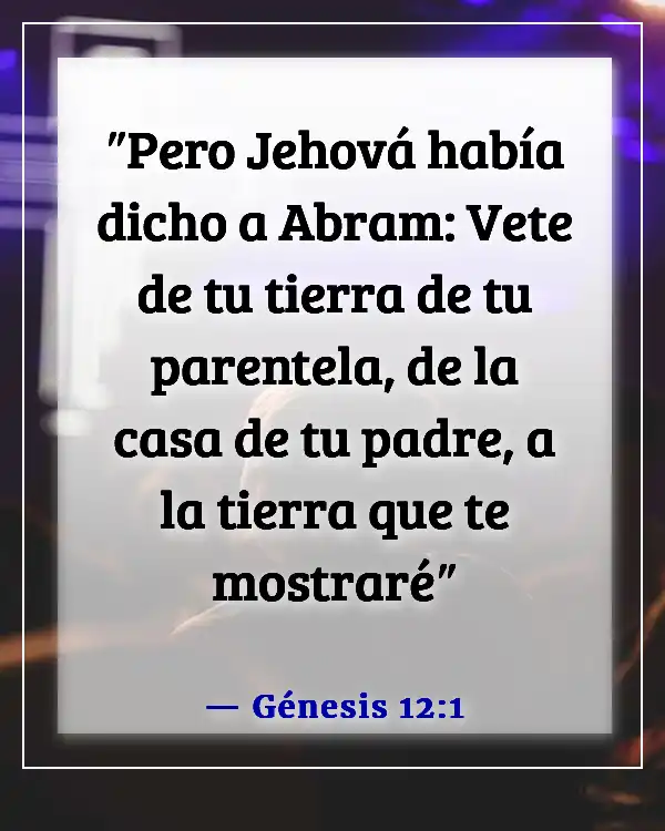 Versículos de la Biblia sobre la aventura (Génesis 12:1)