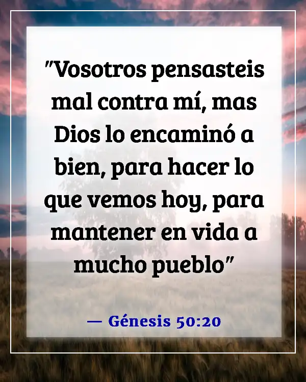 Bendice a los que te persiguen (Génesis 50:20)