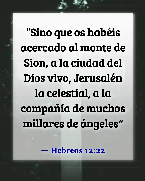 Versículos de la Biblia sobre ángeles y demonios (Hebreos 12:22)