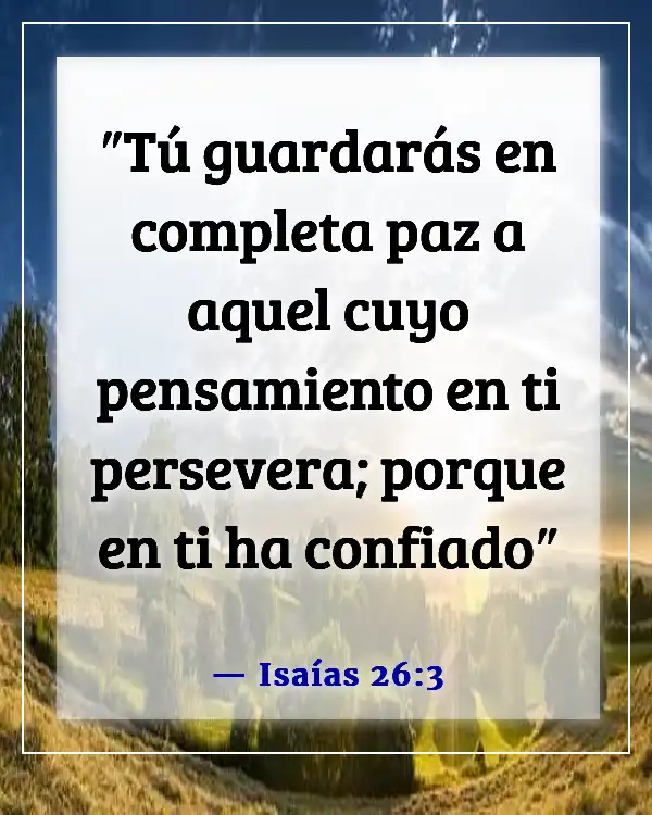 Versículos bíblicos para trastornos alimenticios (Isaías 26:3)