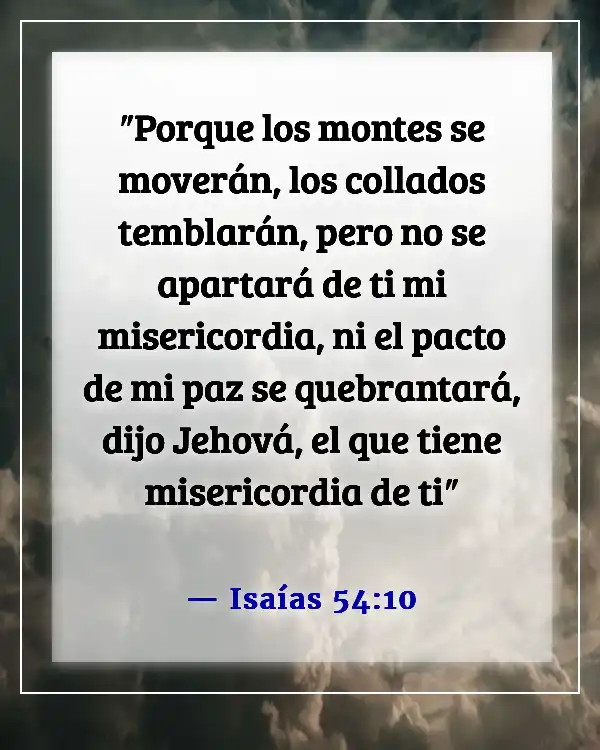 Versículos bíblicos sobre la vulnerabilidad (Isaías 54:10)