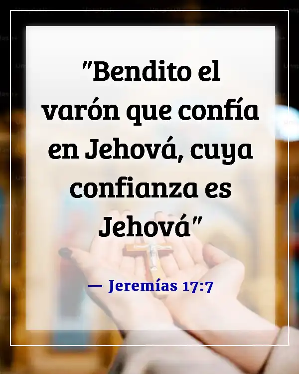 Versículo bíblico sobre maldiciones y bendiciones (Jeremías 17:7)