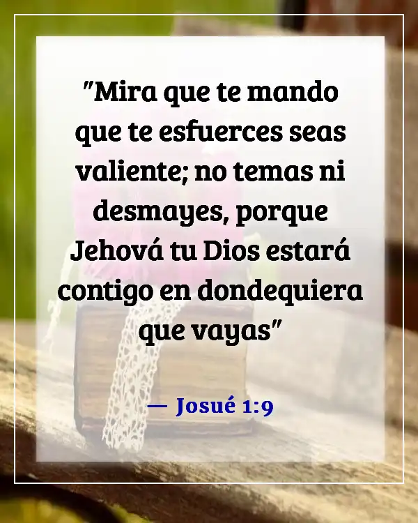 Versículos de la Biblia para sanación y fortaleza para un amigo (Josué 1:9)