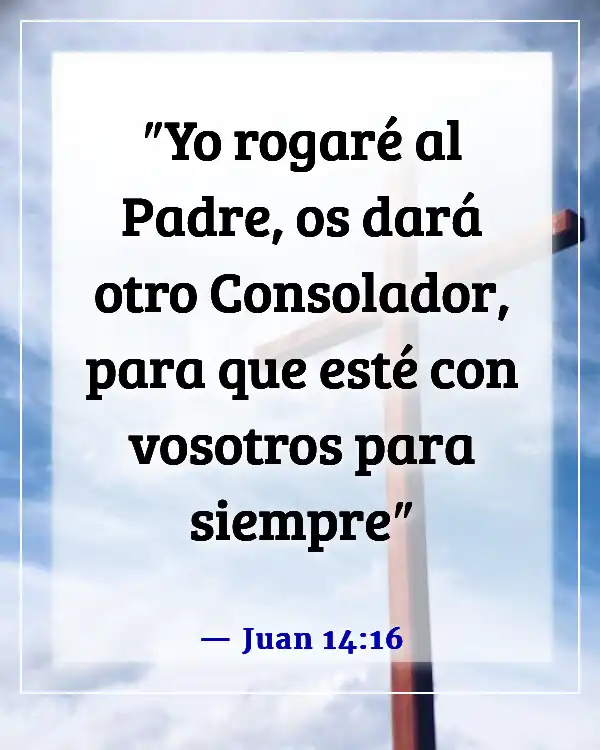 Versículos de la Biblia sobre experimentar la presencia de Dios (Juan 14:16)