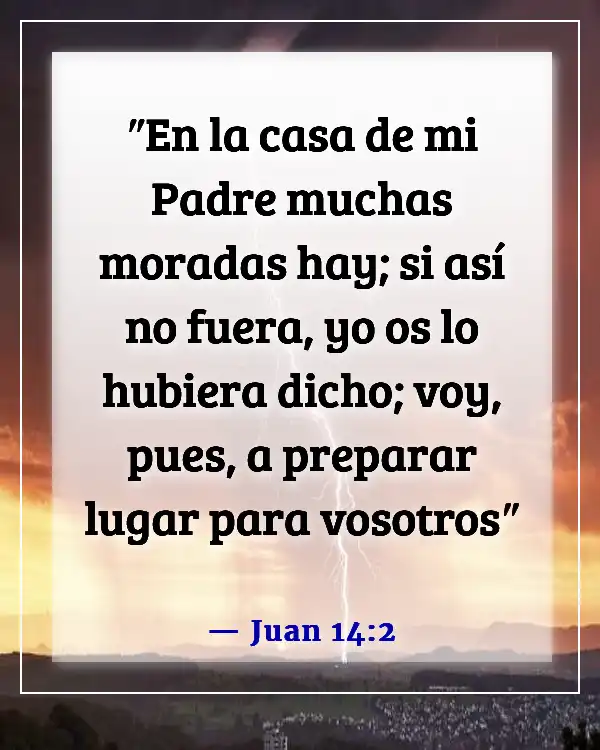 Versículos de la Biblia sobre el cielo y el infierno (Juan 14:2)