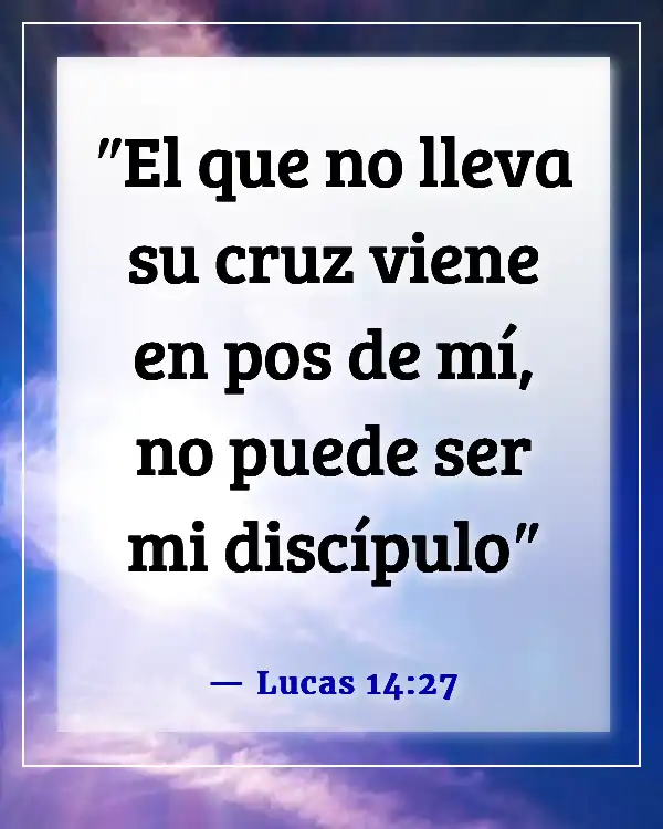 Versículo de la Biblia sobre la cruz (Lucas 14:27)