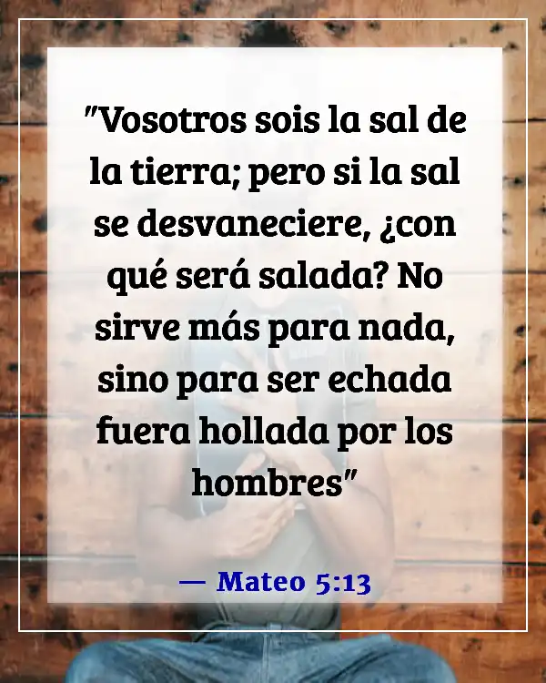 Un versículo de la Biblia sobre olvidar el pasado (Mateo 5:13)