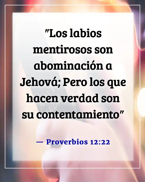A verse from the Bible that talks about doing the right thing in Spanish can be translated as:

Versículo de la Biblia sobre hacer lo correcto (Proverbios 12:22)