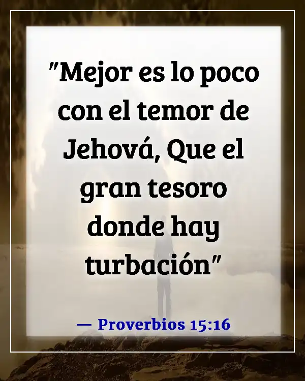 Here is the translation of "Bible Verse About Material Things" into Spanish:  

"Versículo bíblico sobre las cosas materiales" (Proverbios 15:16)
