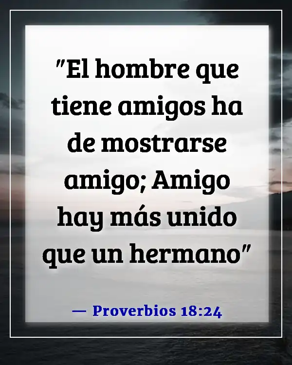 Versículo de la Biblia sobre la aceptación (Proverbios 18:24)
