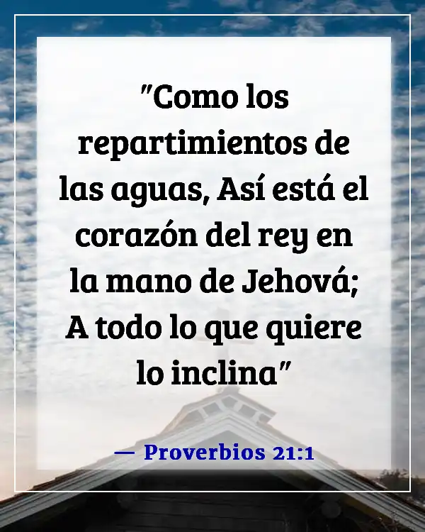Versículos de la Biblia para orar por un compañero de vida (Proverbios 21:1)