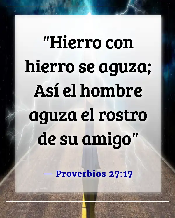 Versículos bíblicos para problemas de relación (Proverbios 27:17)