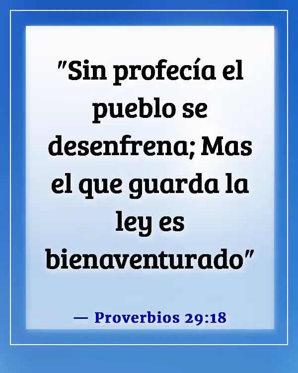Versículo de la Biblia sobre misión y visión (Proverbios 29:18)